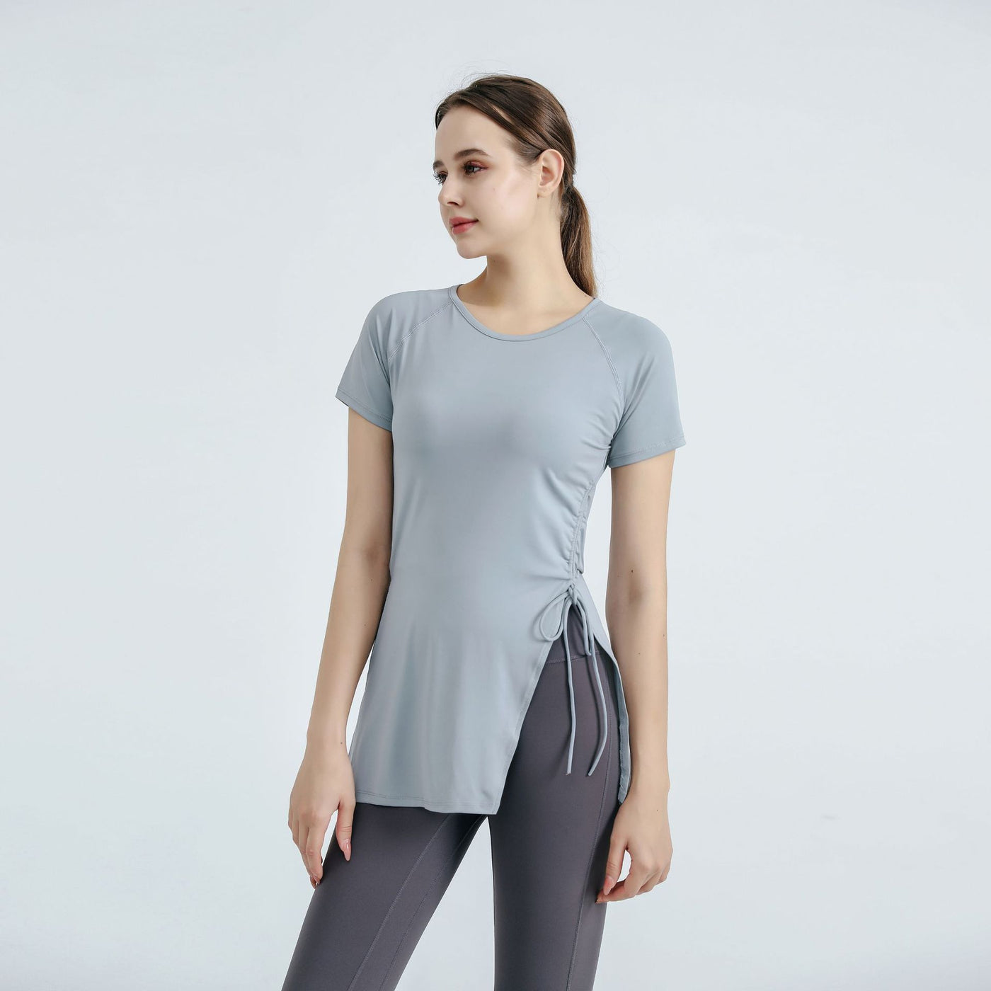 Short Sleeve Loose Quick-drying Women's Running Exercise T-shirt