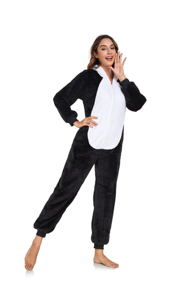 Onesie Animal Fleece Pajamas Halloween Cosplay Costumes Sleepwear Party Wear