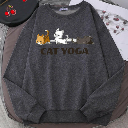 Women's Fashion Yoga Printed Sweater