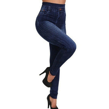 Women's Pure Blue Skinny Denim