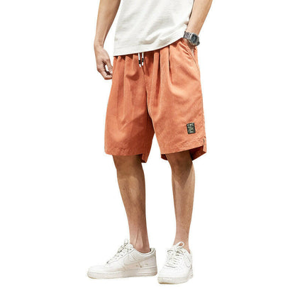 Summer Solid Color Five-point Men's short