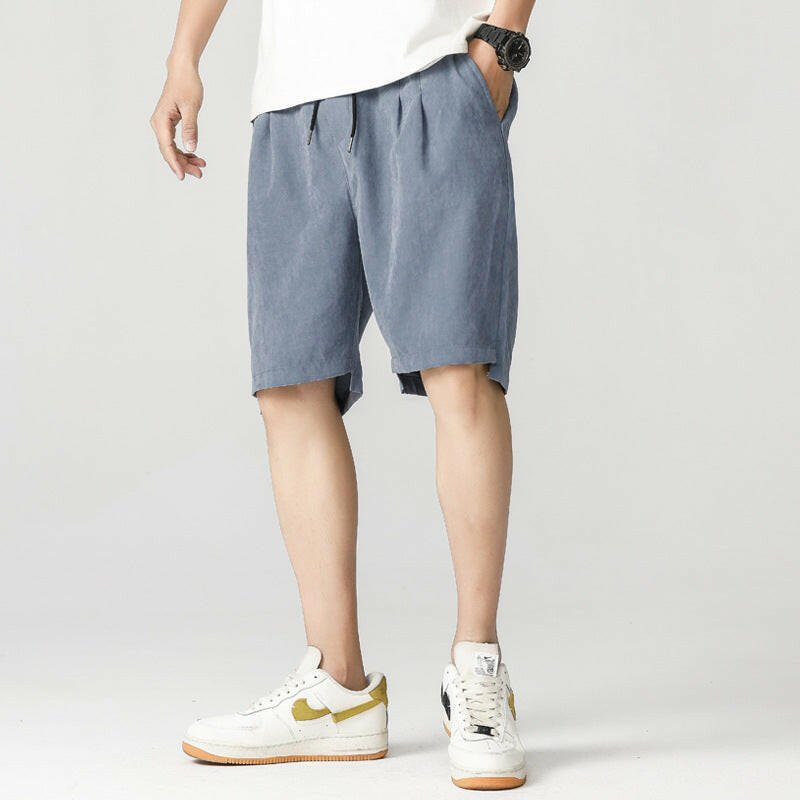 Summer Solid Color Five-point Men's short