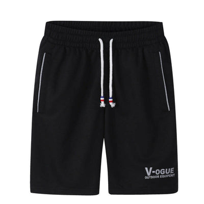 Men's five-point sports pants
