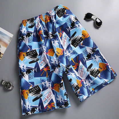 Men's Large Size Quick Drying Fashion Beach Shorts