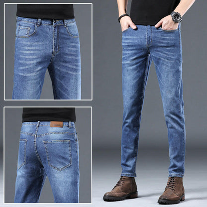 Casual Fall And Winter Men's Jeans