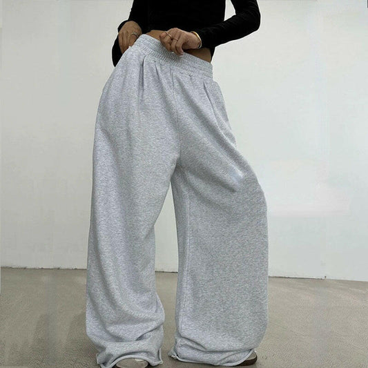 Women's Retro Loose Slimming And All-matching Sports Pants