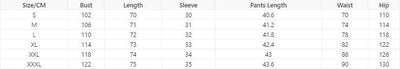 Women's Fashion Printed Pajamas Home Wear Casual Suit