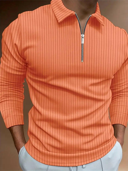 New Men's 3D Digital Printing Long Sleeve