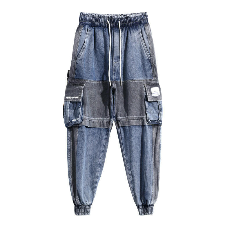 Workwear Jeans Men Fall Loose Hip-hop