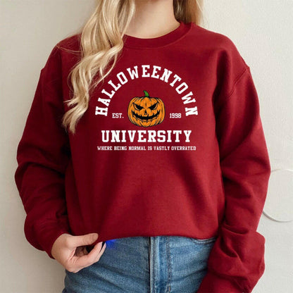 Retro Halloween Sweatshirt Women's Fashion