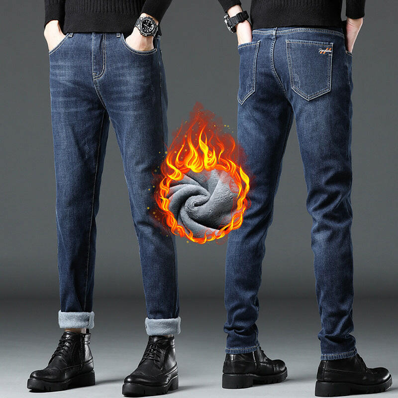 Casual Fall And Winter Men's Jeans