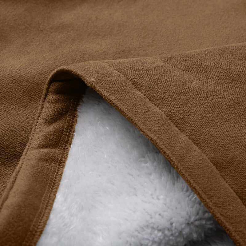 Winter Jackets For Women Sherpa Lined Jacket Duffle Toggle Coat Hooded Fleece