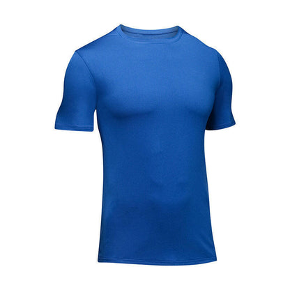 Solid Color Men's Short Sleeve