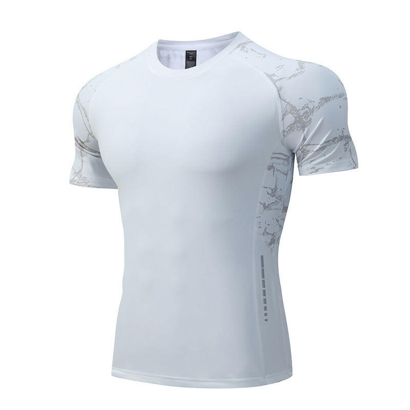 Ice Silk Short Sleeve Fitness T-shirt