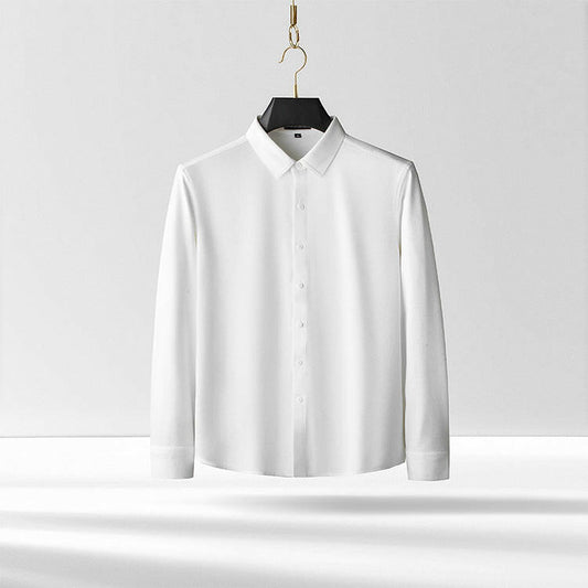 Non-ironing Casual Men's Long-sleeved Shirt