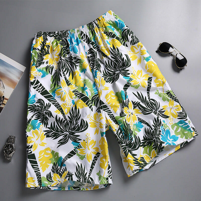 Men's Large Size Quick Drying Fashion Beach Shorts