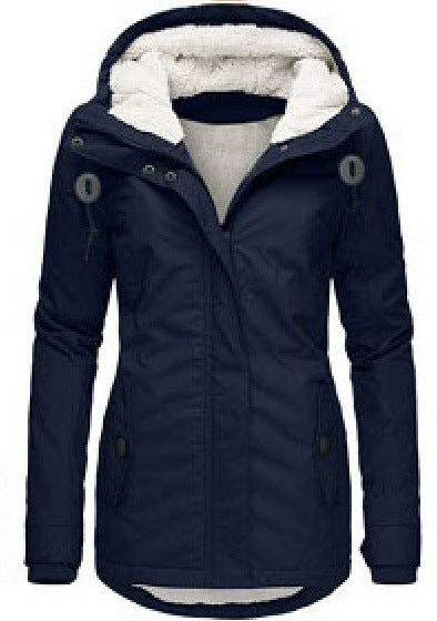 Women’s Hooded Fleece Jacket with Pockets
