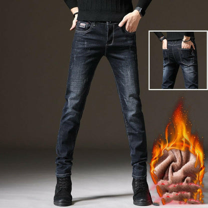 Casual Fall And Winter Men's Jeans