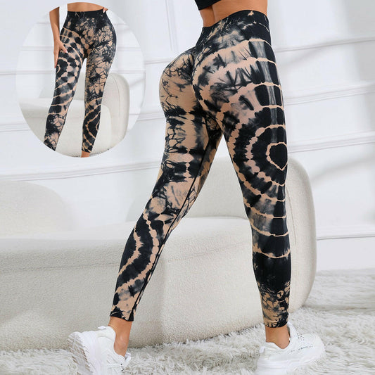 Seamless High Waist Hip Lifting Fitness Running Sports Leggings