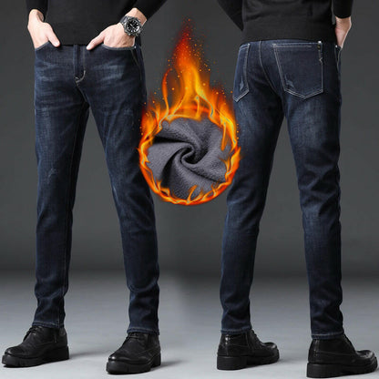 Casual Fall And Winter Men's Jeans