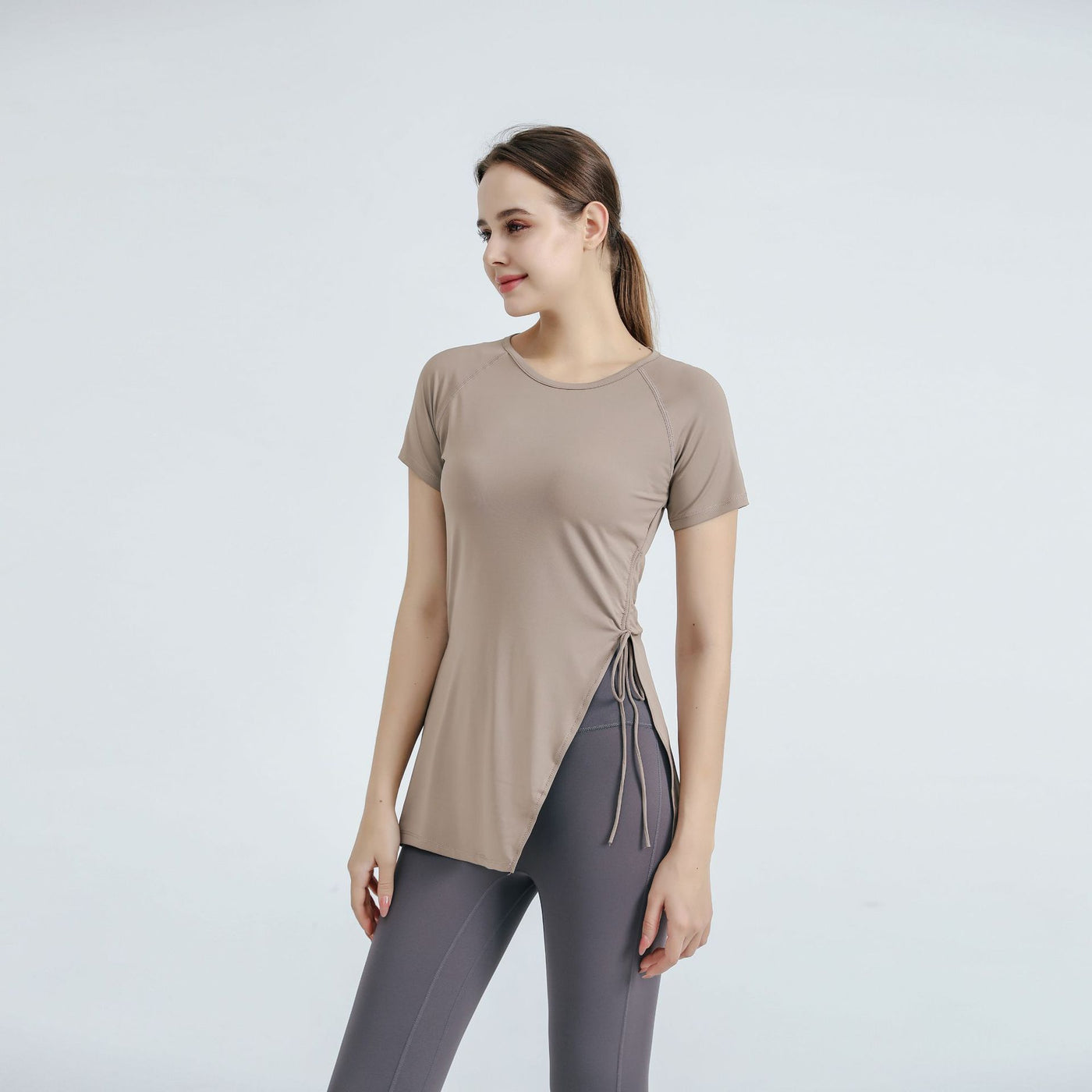 Short Sleeve Loose Quick-drying Women's Running Exercise T-shirt