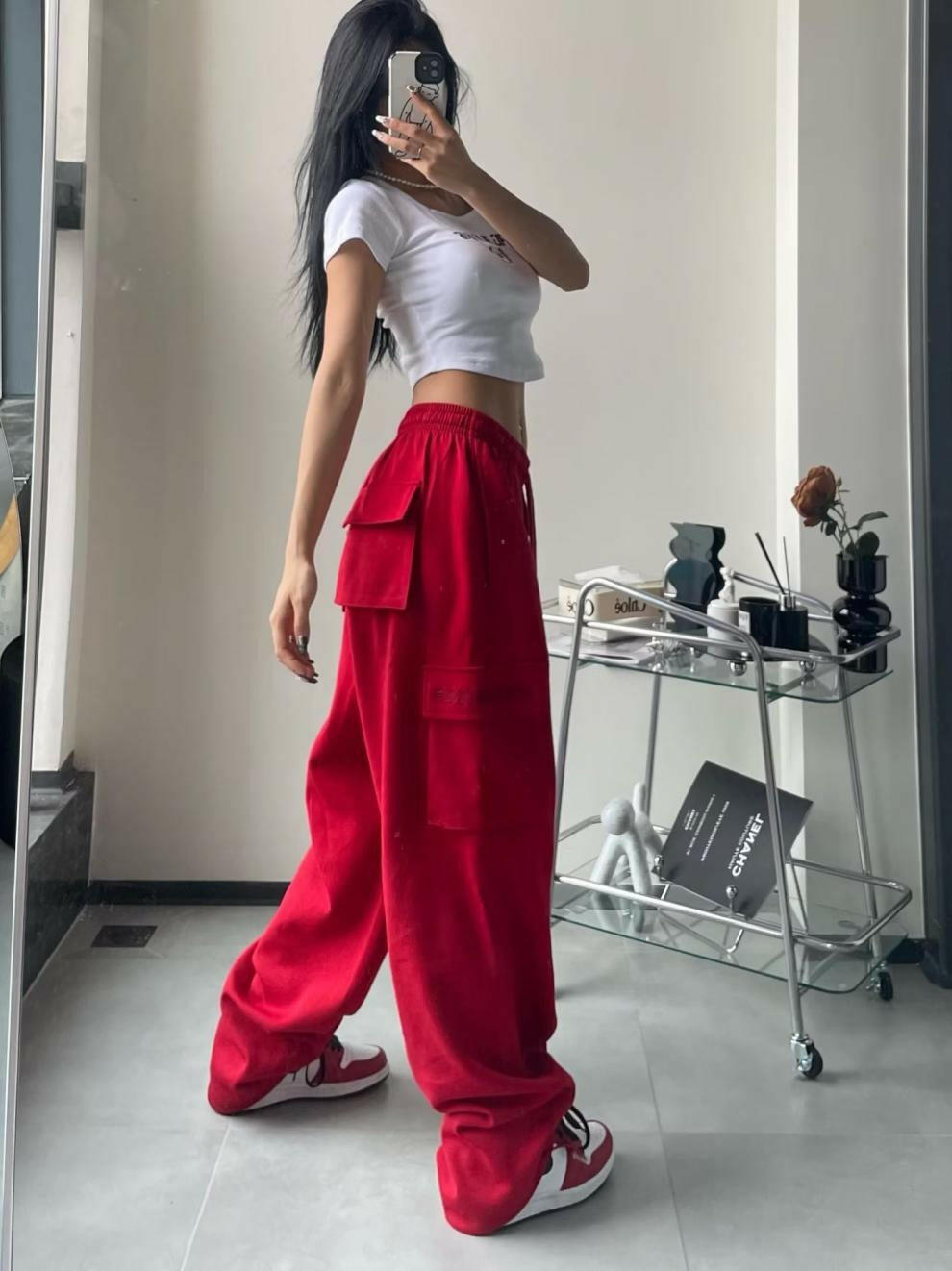 Women's Trendy Natural Waist Wide-leg Pants