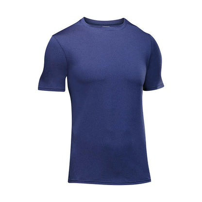 Solid Color Men's Short Sleeve