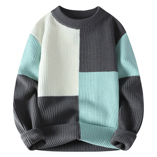 Men's Casual Autumn And Winter New Round Neck Sweater