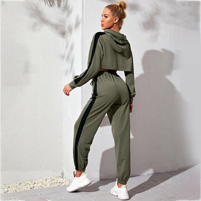 Fashion Loose Casual Sports Fitness Yoga Wear Suit