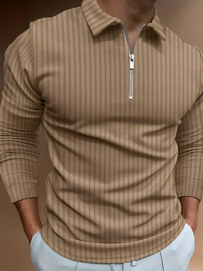 New Men's 3D Digital Printing Long Sleeve