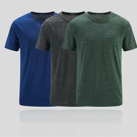 Men's Fashion Round Neck Short-sleeved T-shirt