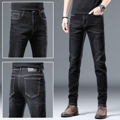 Casual Fall And Winter Men's Jeans