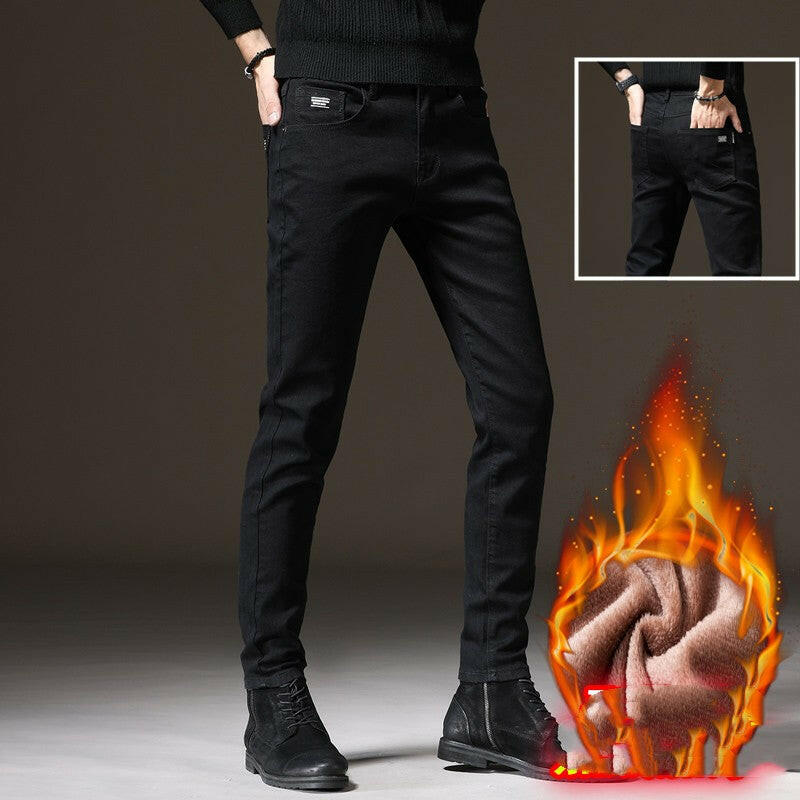 Casual Fall And Winter Men's Jeans