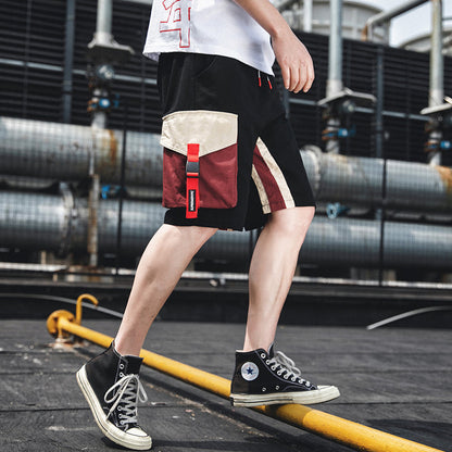 Men's five-point casual shorts