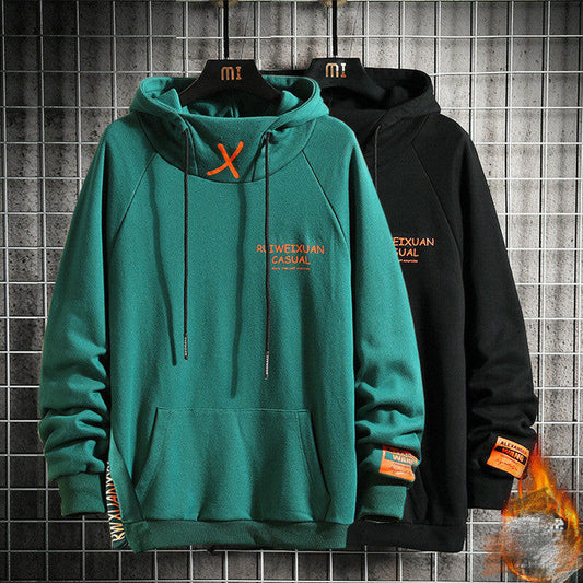 Thickened high collar Hoodie