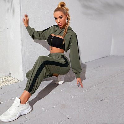 Fashion Loose Casual Sports Fitness Yoga Wear Suit