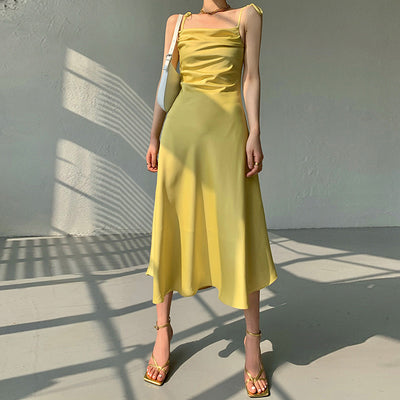 Foreign Trade Women's Suspender Dress