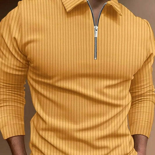 New Men's 3D Digital Printing Long Sleeve