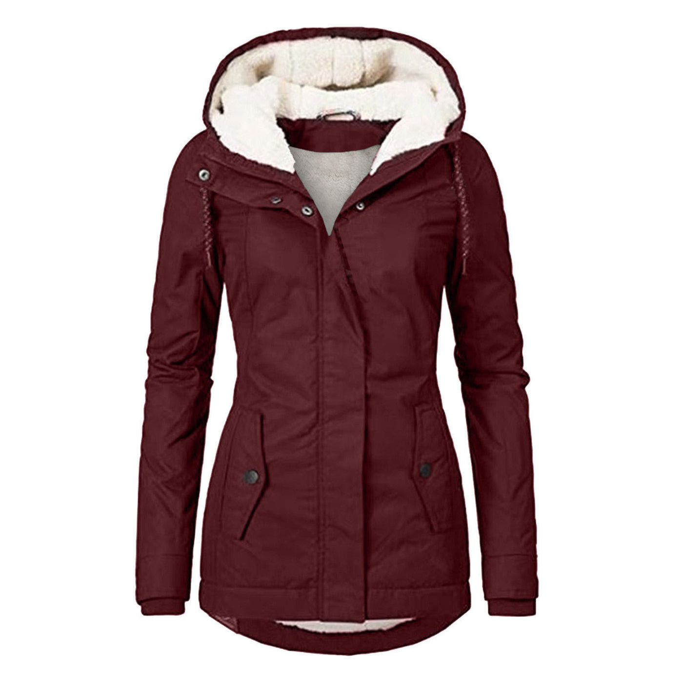 Women’s Hooded Fleece Jacket with Pockets