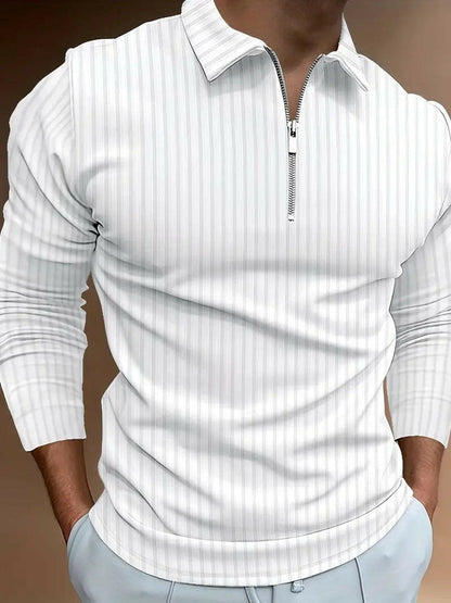 New Men's 3D Digital Printing Long Sleeve