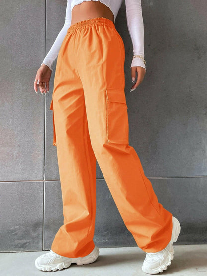 High Waist Season Wide Leg Pants Straight Loose