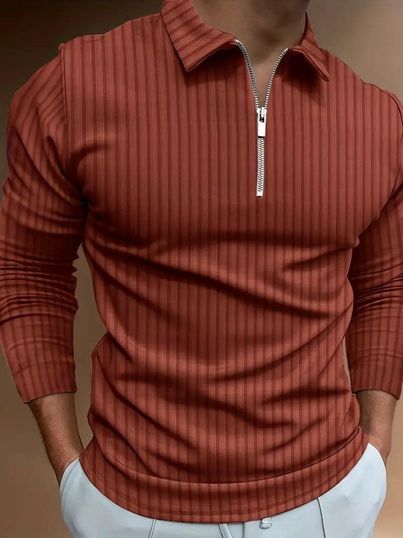 New Men's 3D Digital Printing Long Sleeve