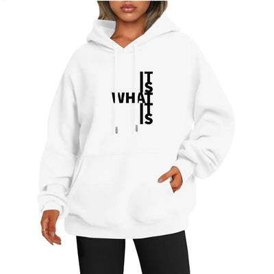 Women's Sweater Fashionable Letter Print Sweatshirt