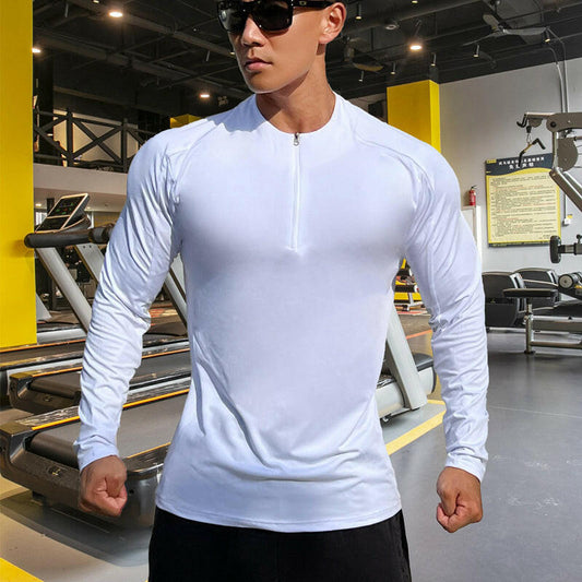 Men's Slim-Fitting High Elastic Autumn Leisure Sports Apparel