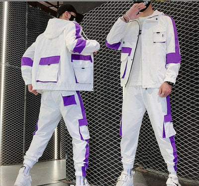 Men's Coat & Pants Fashion Jacket Sportswear Set