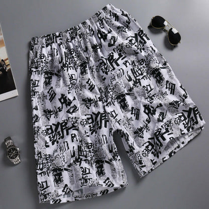 Men's Large Size Quick Drying Fashion Beach Shorts