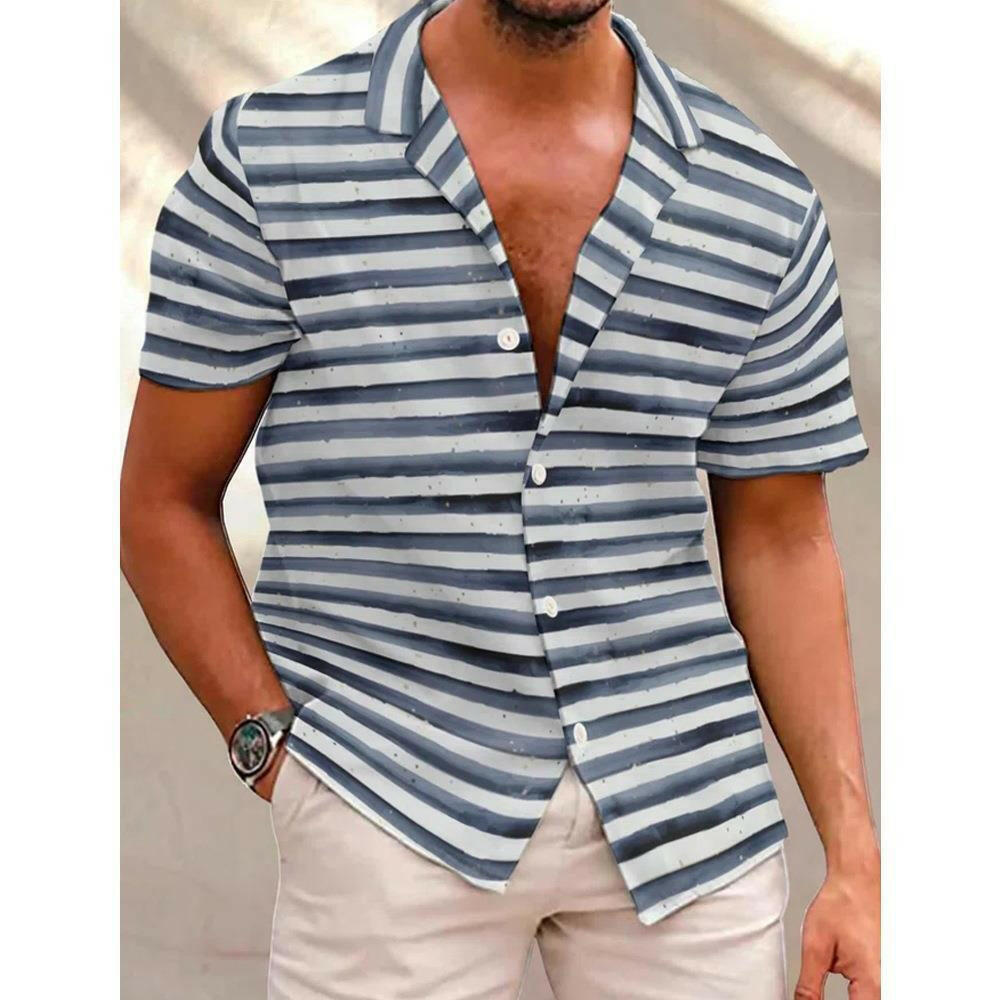 Men's 3D Printed Stylish Beach Casual Shirt