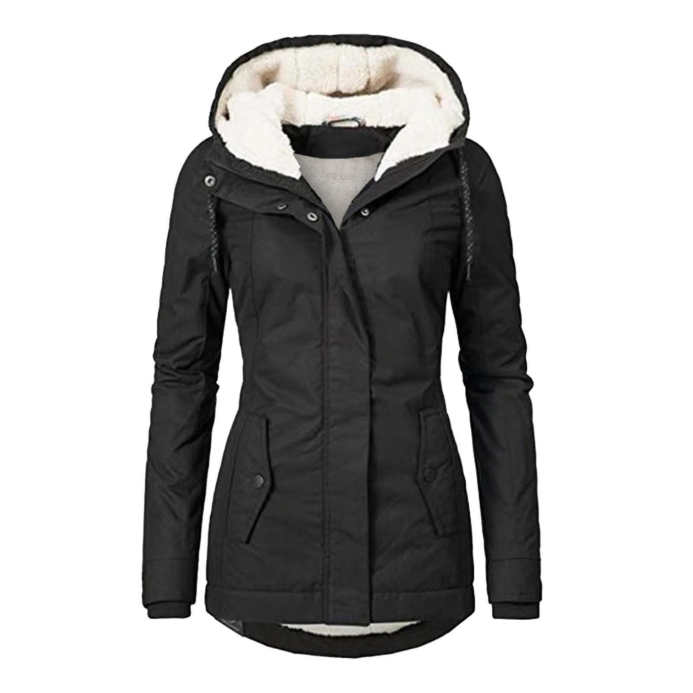 Women’s Hooded Fleece Jacket with Pockets