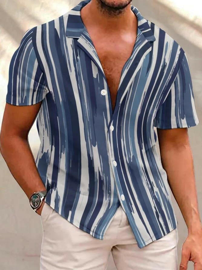 Men's 3D Printed Stylish Beach Casual Shirt