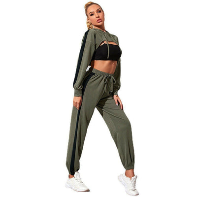 Fashion Loose Casual Sports Fitness Yoga Wear Suit